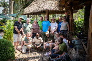 Tourist at Kibale Forest Camp