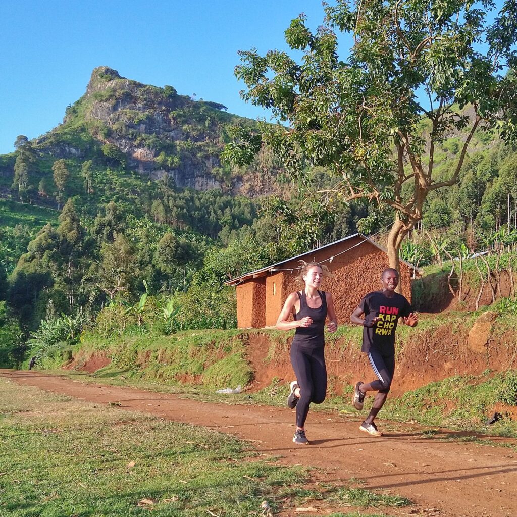 Sports tourism in Uganda, running in Kapchorwa