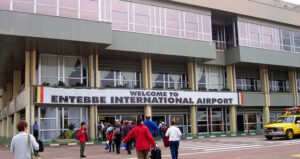 Arrival at Entebbe International Airport